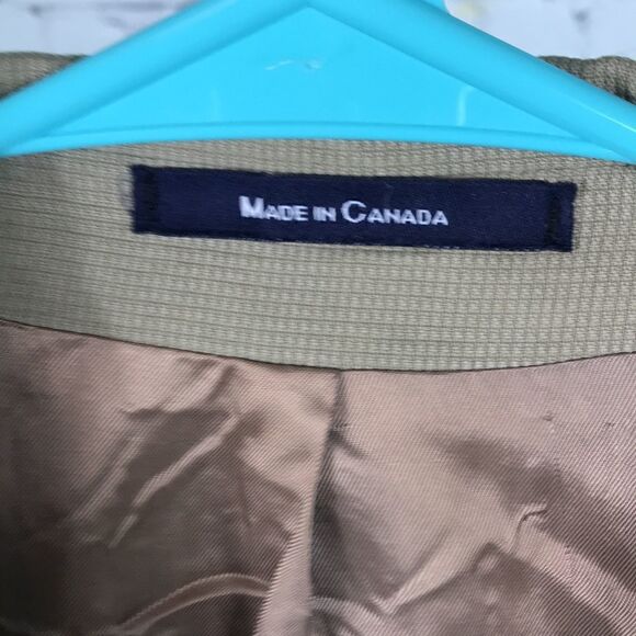 RALPH LAUREN Men's Light Tan Tencel 3 Button Blazer Suit Jacket 46T Tall NWT - Picture 4 of 9